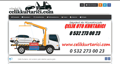 Desktop Screenshot of celikkurtarici.com