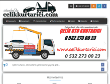 Tablet Screenshot of celikkurtarici.com
